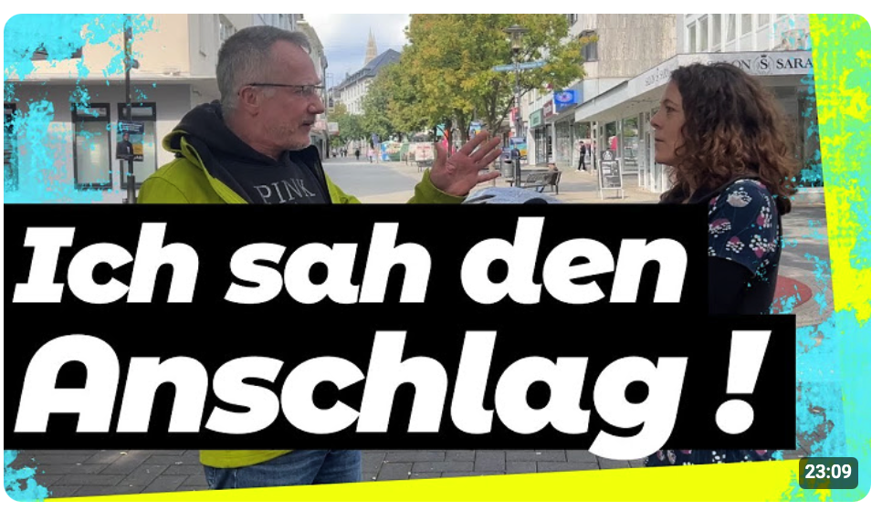 Ich war ein Opfer des Anschlags in SOLINGEN !