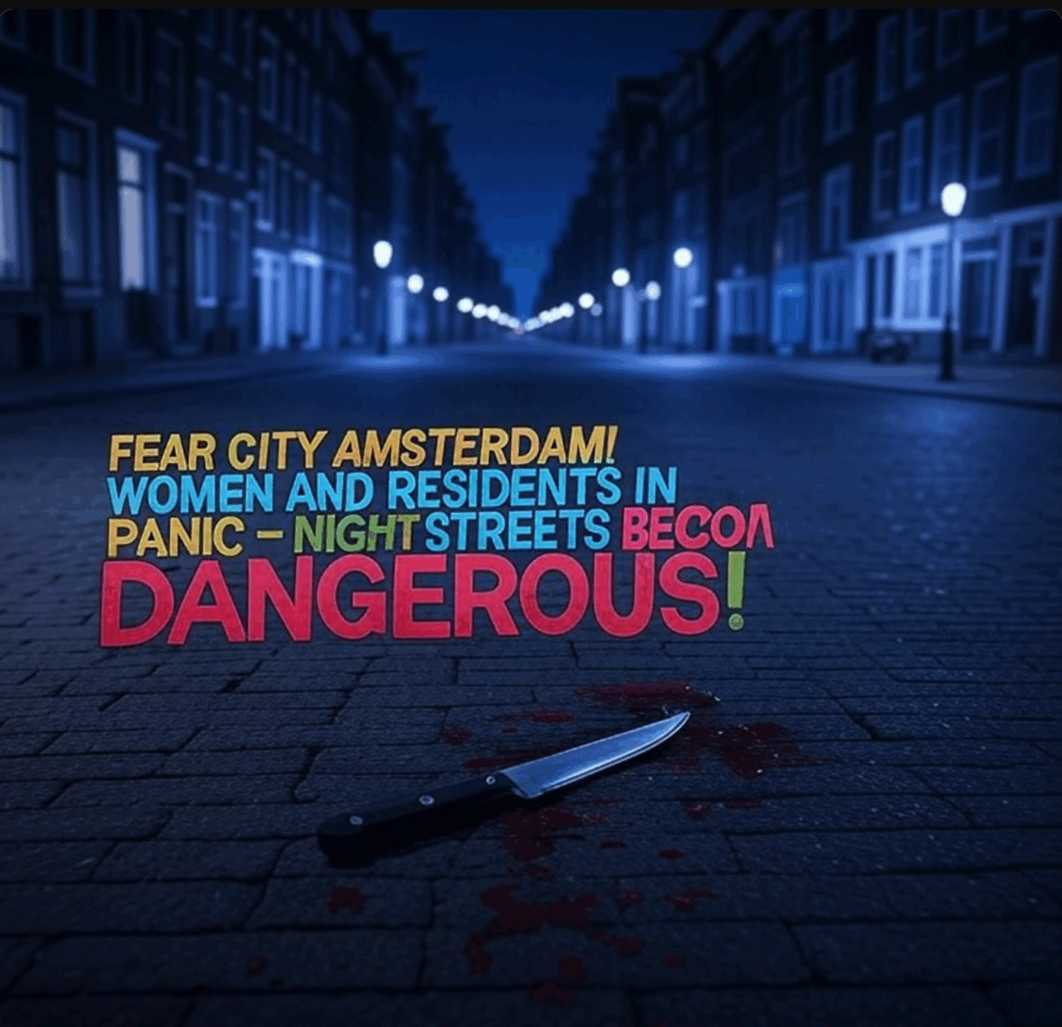 ANGST-STADT AMSTERDAM! FRAUEN UND ANWOHNER IN PANIK – NÄCHTLICHE STRASSEN WERDEN ZUR GEFAHR!