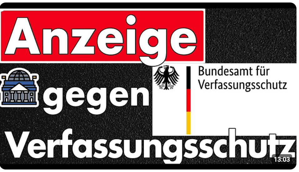 30-facher Betrug beim Verfassungsschutz: Strafanzeige in Köln gestellt!