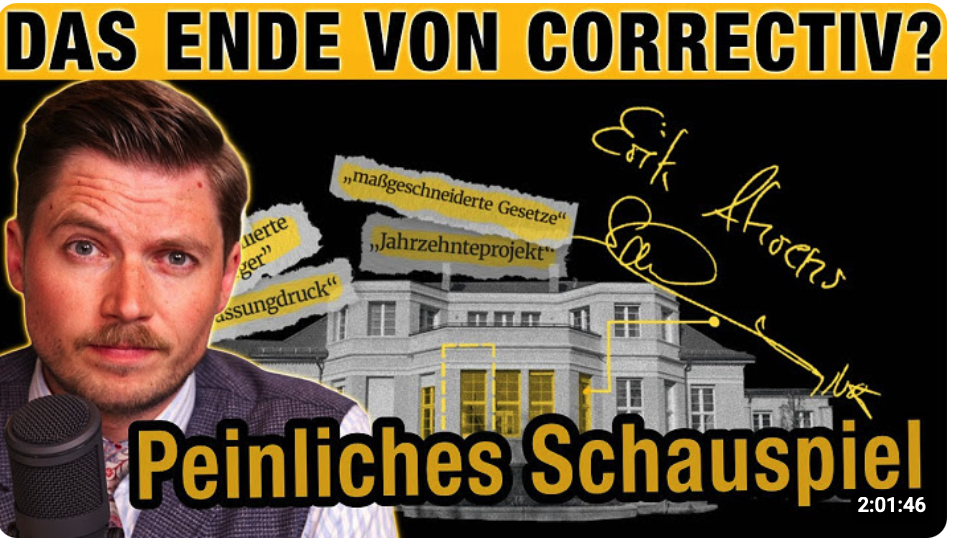 Das ENDE von Correctiv? Potsdam-Theater und neuer Kronzeuge! Hayali nimmt Auszeit! ft. Jana