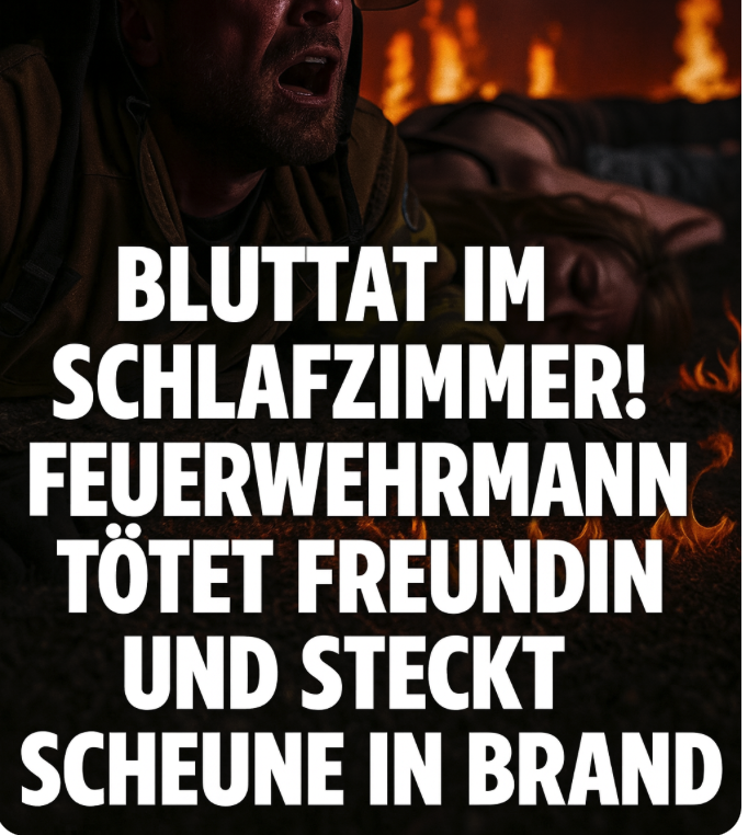 BLUTTAT IM SCHLAFZIMMER! FEUERWEHRMANN TÖTET FREUNDIN UND STECKT SCHEUNE IN BRAND – GYHUM UNTER SCHOCK NACH NACHTDRAMA UM HAUKE N. (34)!