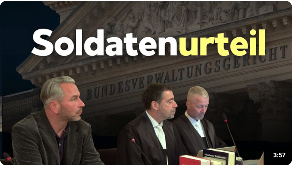 Soldat „unehrenhaft“ entlassen – BVerwG: Verweigerung der Covid-Impfung „nicht erheblich“