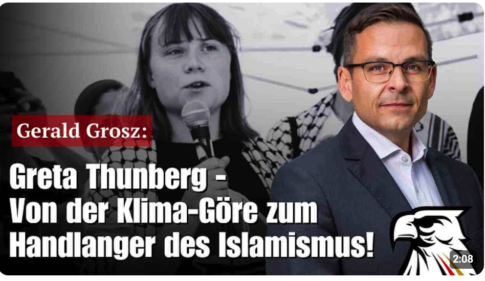 Greta Thunberg – Von der Klima-Göre zum Handlanger des Islamismus! 
