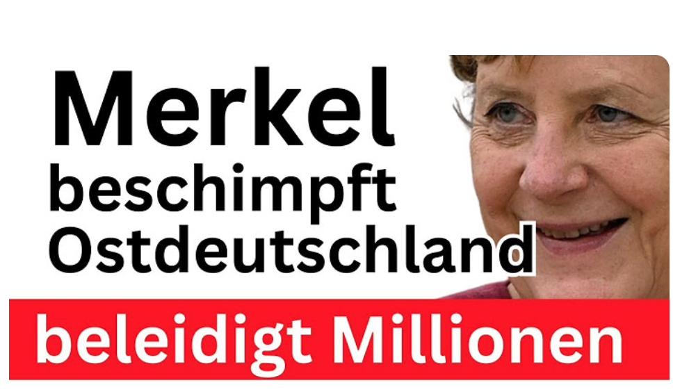 Merkels Hass-Rede: AfD-Wähler sind Unmenschen 