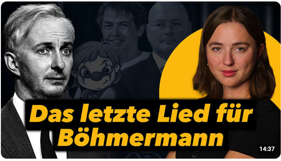 Larissa singt: Böhmermann und das Ende eines traurigen Clowns