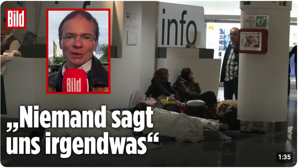 Flughafen-Chaos in München: Bundespolizei sucht nach Drohnen