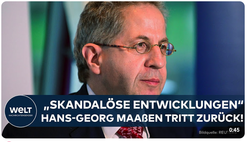 WERTEUNION: „Skandalöse Entwicklungen“ – Hans-Georg Maaßen tritt zurück!