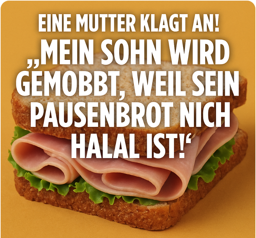 EINE MUTTER KLAGT AN! „MEIN SOHN WIRD GEMOBBT, WEIL SEIN PAUSENBROT NICHT HALAL IST!“ – 13-JÄHRIGER IN GÜNZBURG SCHULHOF-OPFER VON MOBBING UND GEWALT!