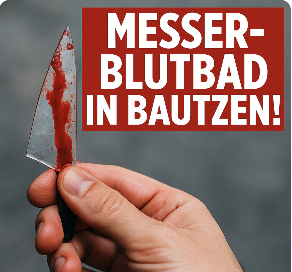 BLUTBAD IN BAUTZEN! MÄDCHEN BEDRÄNGT, BÜRGER GREIFEN EIN – MIGRANT RASTET AUS UND SCHLÄGT MIT GLASSCHERBE ZU! HALSWUNDE BEI 37-JÄHRIGEM OPFER – POLIZEI ERMITTELT, BÜRGER FORDERN KLARE KONSEQUENZEN!
