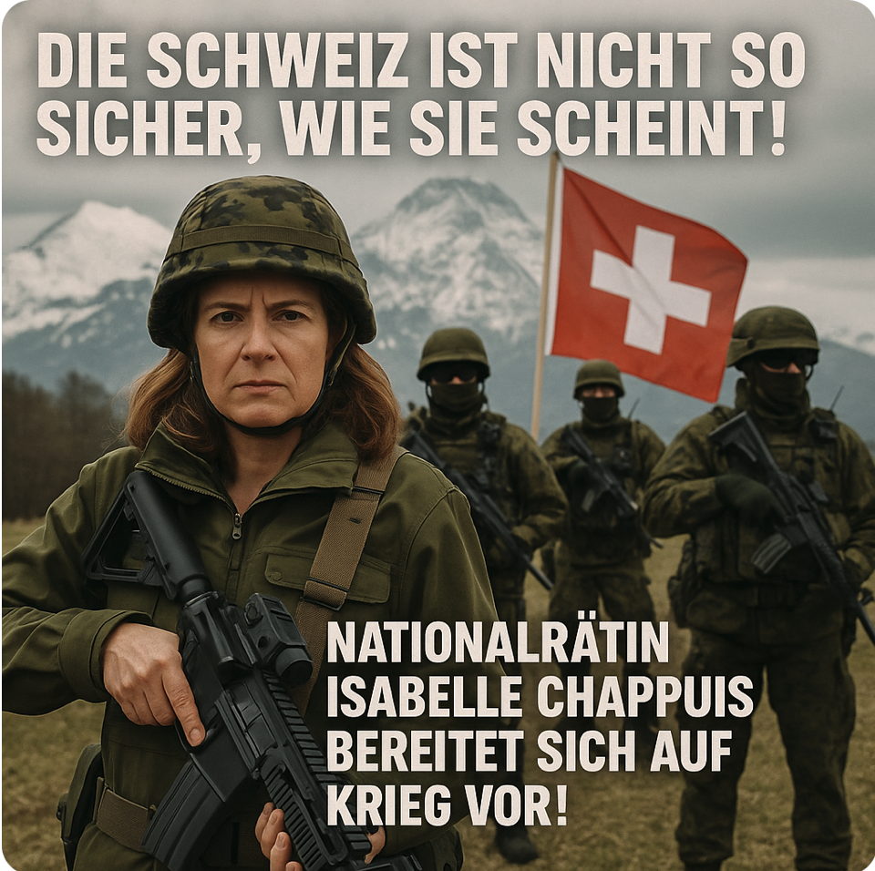DIE SCHWEIZ IST NICHT SO SICHER, WIE SIE SCHEINT! NATIONALRÄTIN ISABELLE CHAPPUIS WARNT VOR BLACKOUTS, BIOWAFFEN UND CYBER-CHAOS – UND PREPPT IM KELLER MIT WASSERFILTERN UND WINDELN!