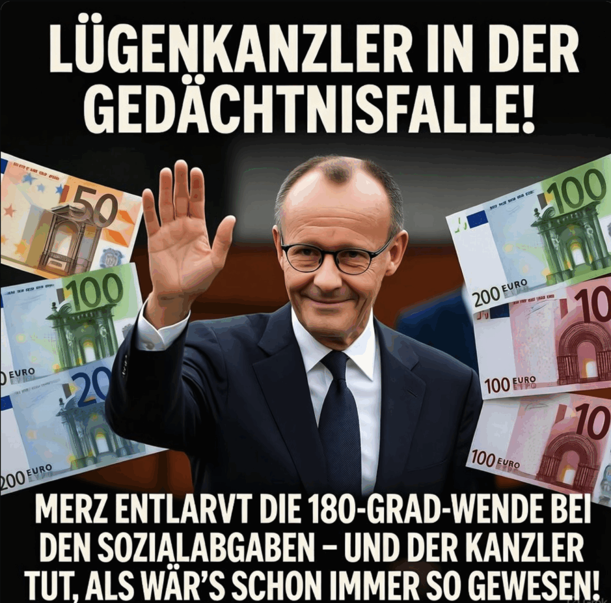 +++ LÜGENKANZLER SCHOLZ IN DER GEDÄCHTNISFALLE! MERZ ENTLARVT DIE 180-GRAD-WENDE BEI DEN SOZIALABGABEN – UND DER KANZLER TUT, ALS WÄR’S SCHON IMMER SO GEWESEN! +++