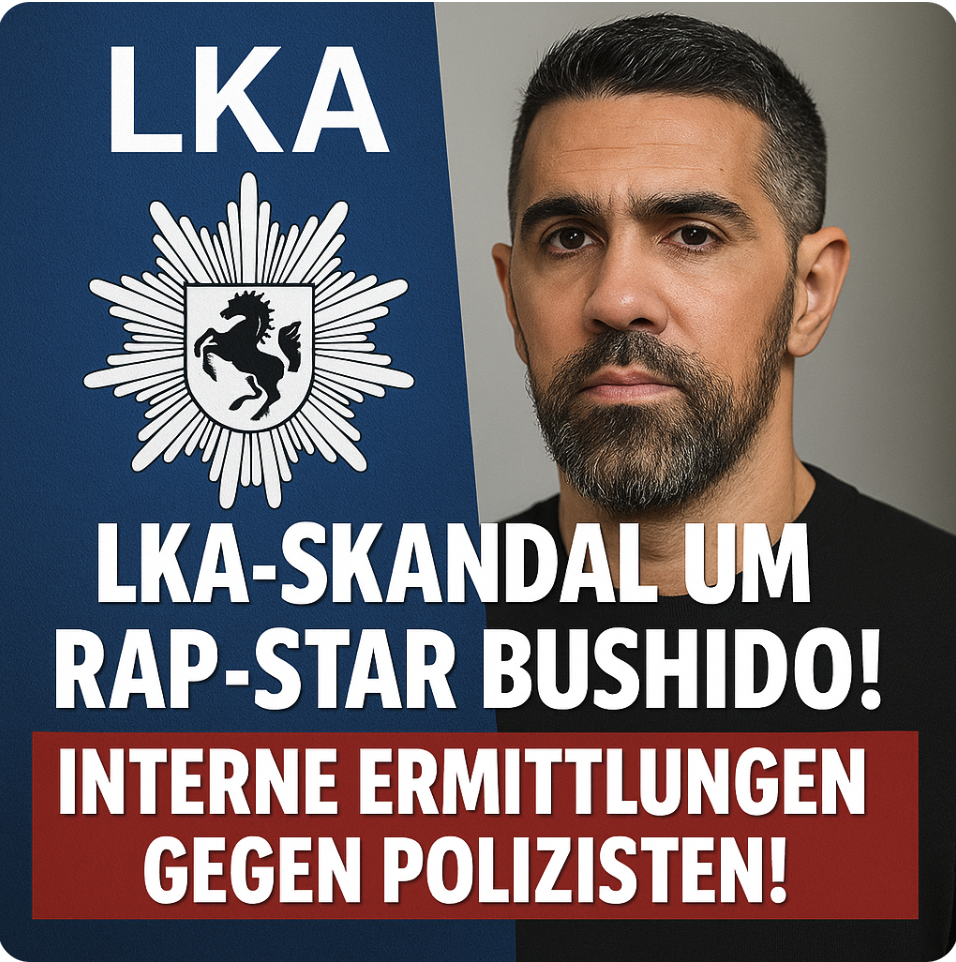 LKA-SKANDAL UM RAP-STAR BUSHIDO! INTERNE ERMITTLUNGEN GEGEN POLIZISTEN!