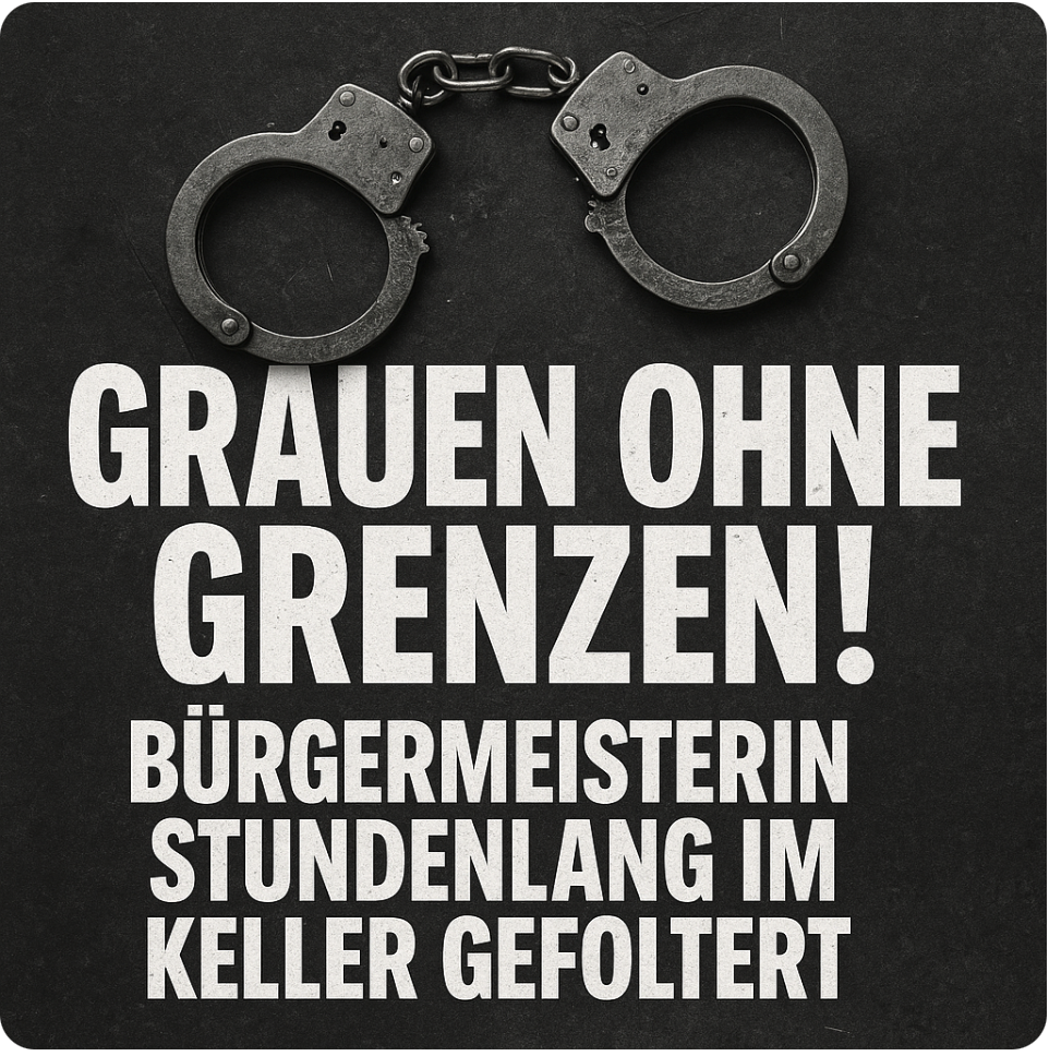 GRAUEN OHNE GRENZEN! BÜRGERMEISTERIN STUNDENLANG IM KELLER GEFOLTERT – WAS SICH HIER ABGESPIELT HAT, IST EINE SCHANDE FÜR UNSER LAND!