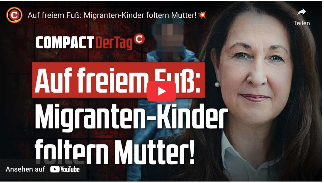 Auf freiem Fuß: Migranten-Kinder foltern Mutter!