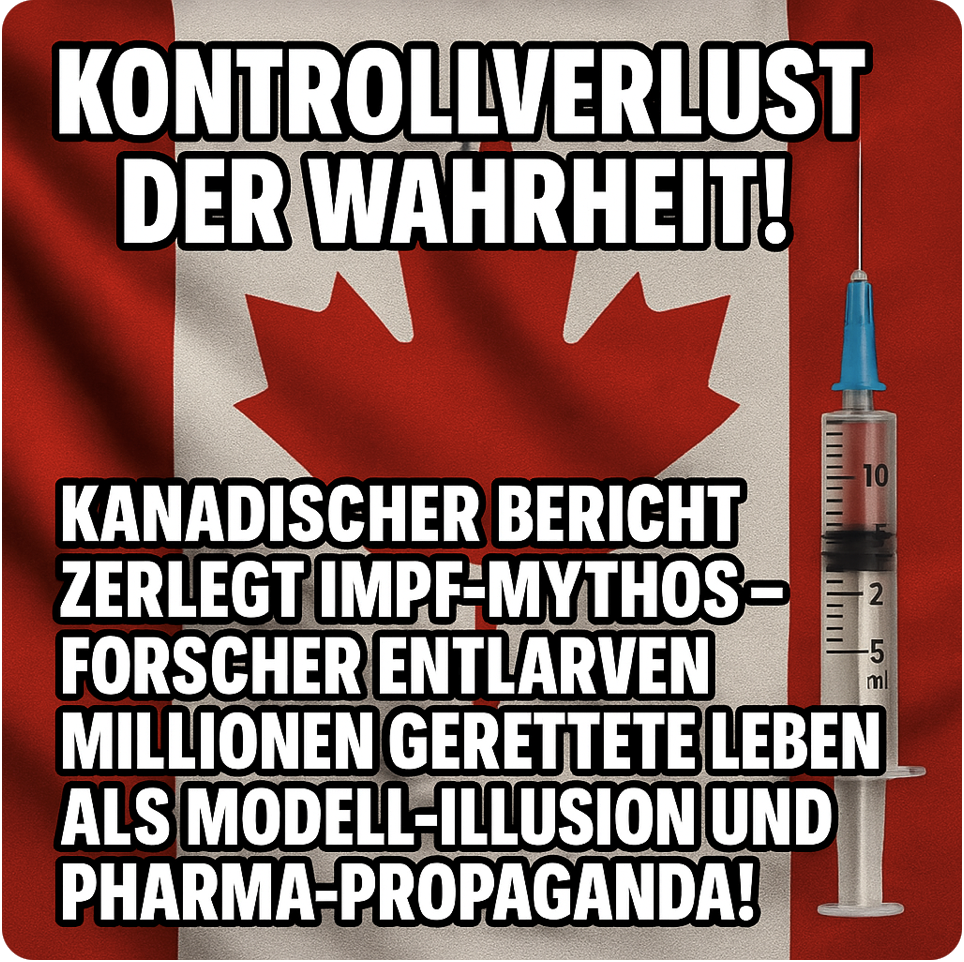 KONTROLLVERLUST DER WAHRHEIT! KANADISCHER BERICHT ZERLEGT IMPF-MYTHOS – FORSCHER ENTLARVEN MILLIONEN GERETTETE LEBEN ALS MODELL-ILLUSION UND PHARMA-PROPAGANDA!