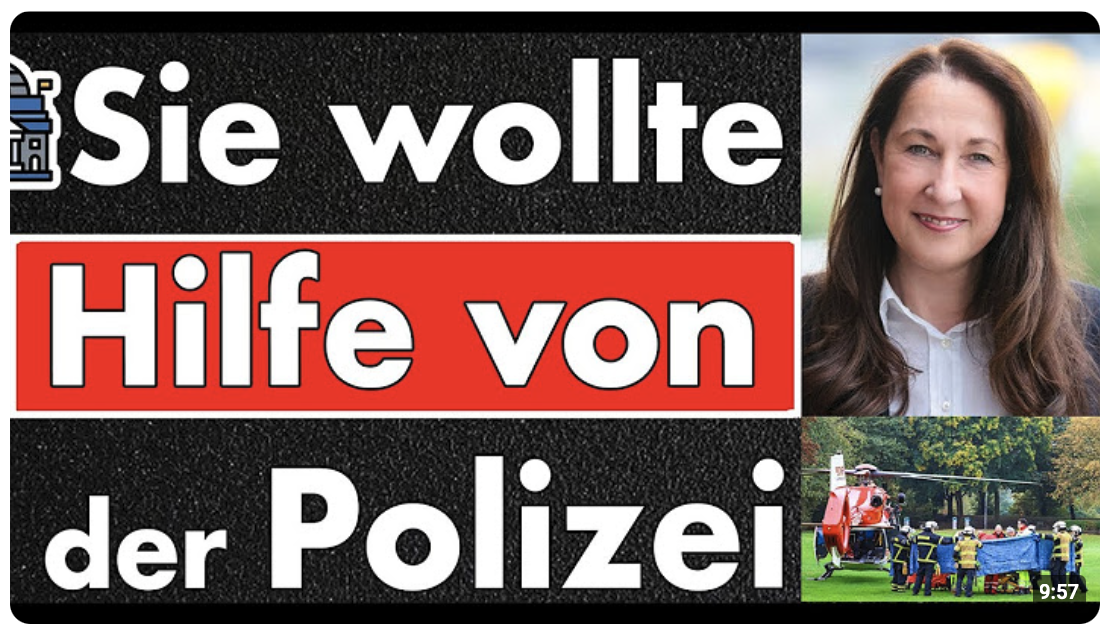 Am Tag davor wollte Sie Hilfe von der Polizei, dann wurde Sie niedergestochen! Abschiebung unmöglich