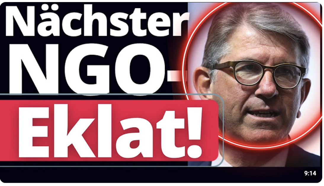 Nächster NGO Skandal von MERZ Regierung!