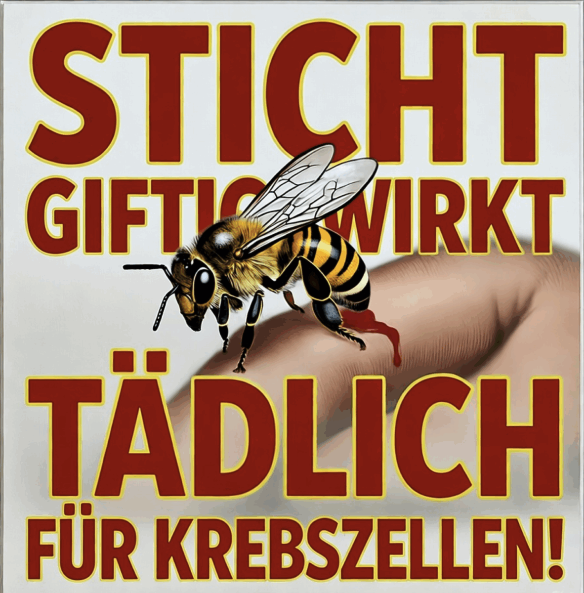 STICHT GIFTIG, WIRKT TÖDLICH – FÜR KREBSZELLEN! MEDIZIN-SENSATION UM BIENENGIFT: FORSCHER ENTHÜLLEN, DASS NATÜRLICHE SUBSTANZ AGGRESSIVE TUMORE IN NUR 60 MINUTEN ZERSTÖREN KANN!