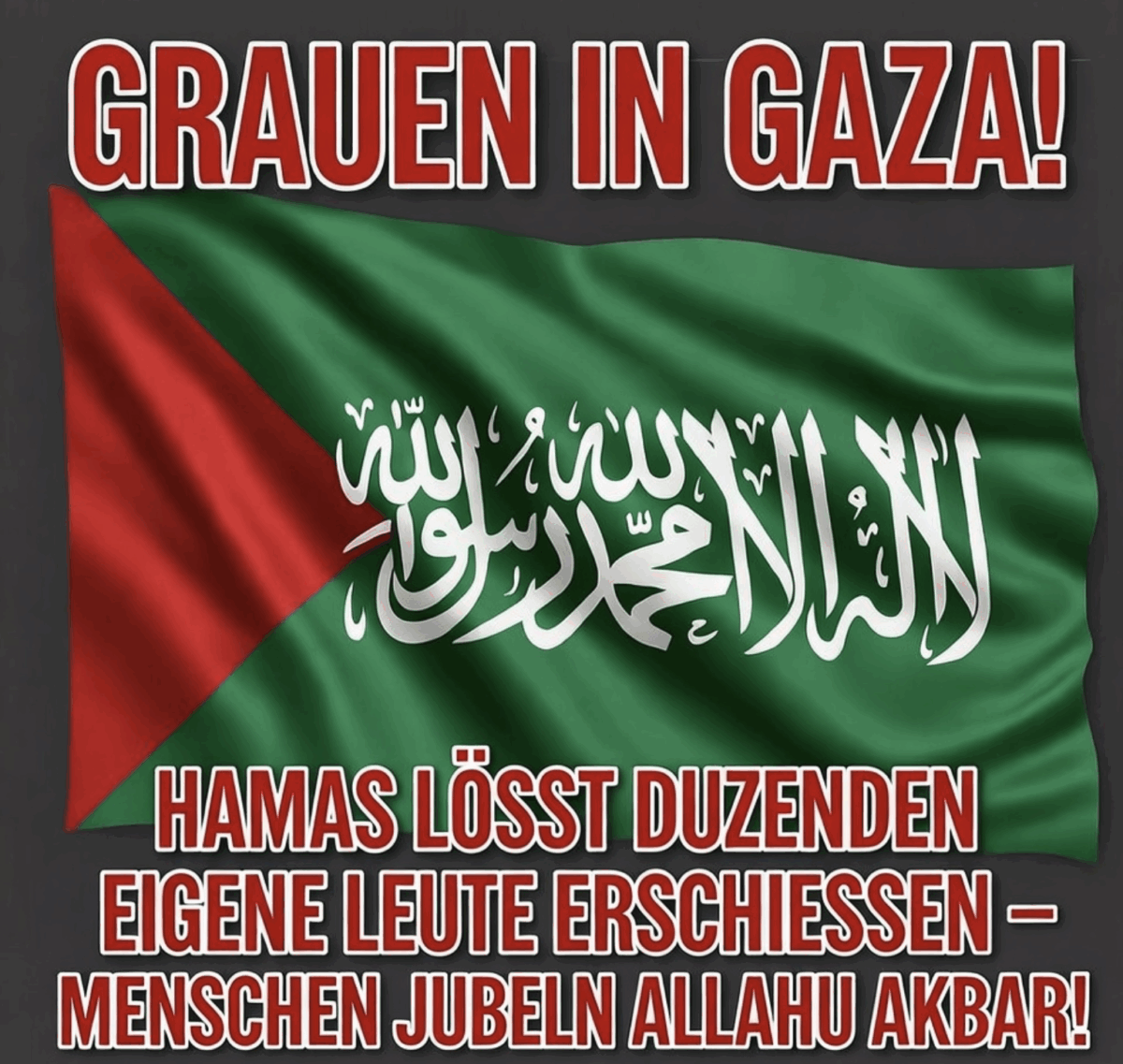 GRAUEN IN GAZA! HAMAS LÄSST DOZENDEN EIGENE LEUTE ERSCHIESSEN – MENSCHEN JUBELN ALLAHU AKBAR, WELT SCHOCKIERT ÜBER BARBARISCHE SZENEN!