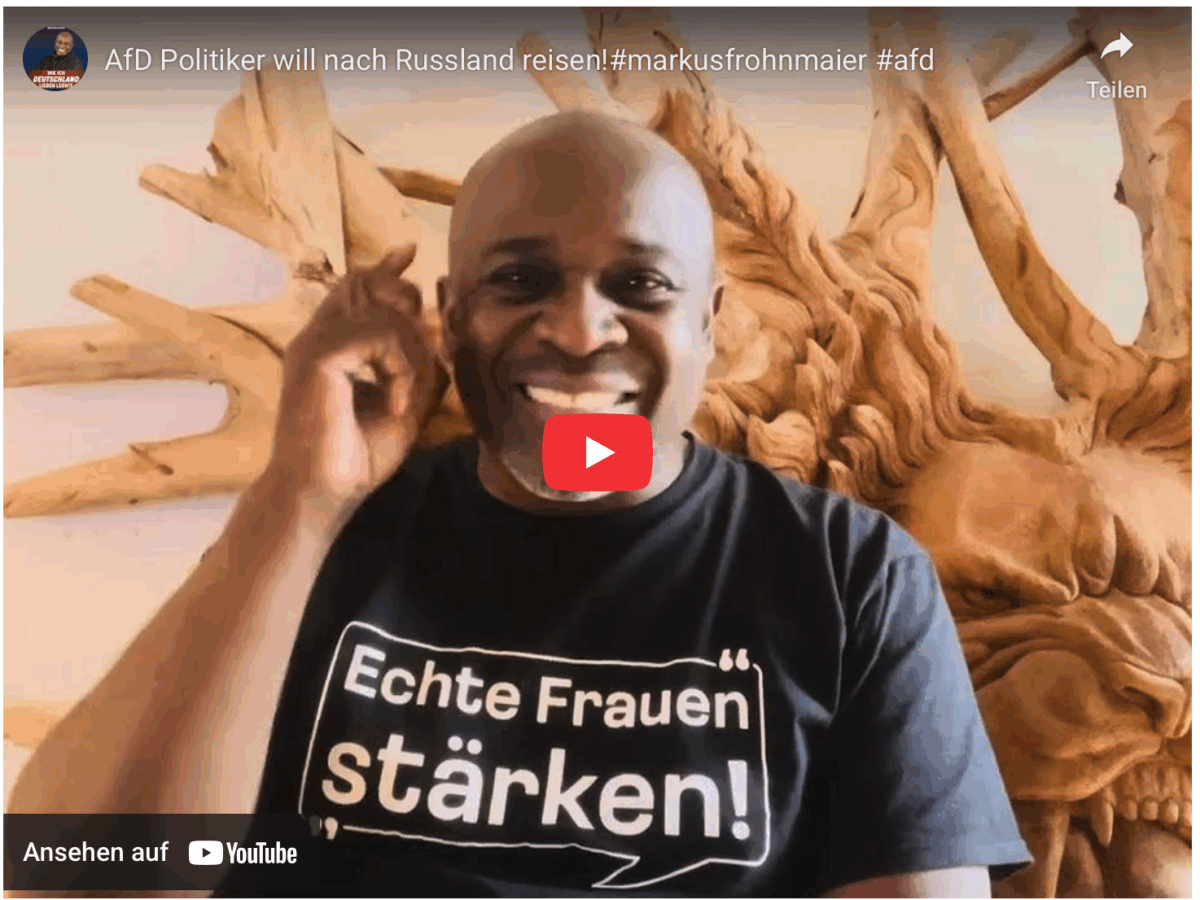 AfD Politiker will nach Russland reisen!