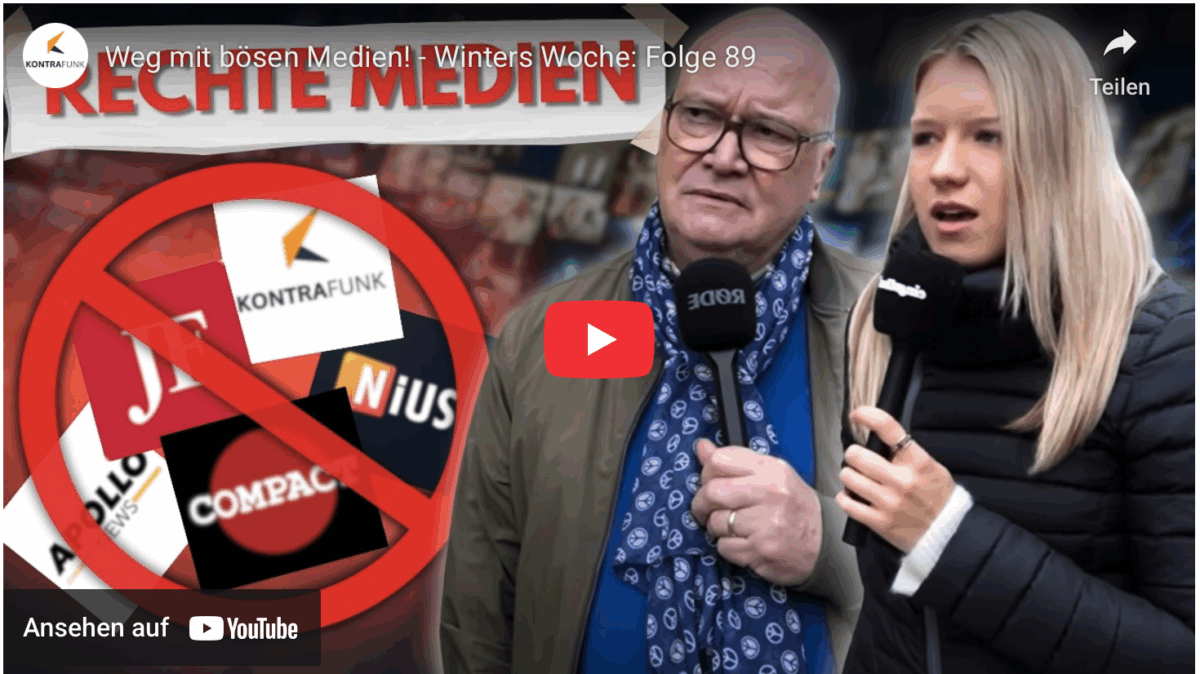 Weg mit bösen Medien! – Winters Woche: Folge 89