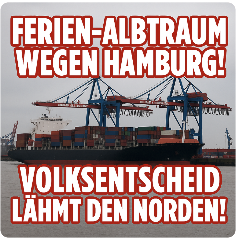 FERIEN-ALBTRAUM WEGEN HAMBURG! VOLKSENTSCHEID LÄHMT DEN NORDEN – FAHRVERBOTE DROHEN, STAU-CHAOS VORPROGRAMMIERT!
