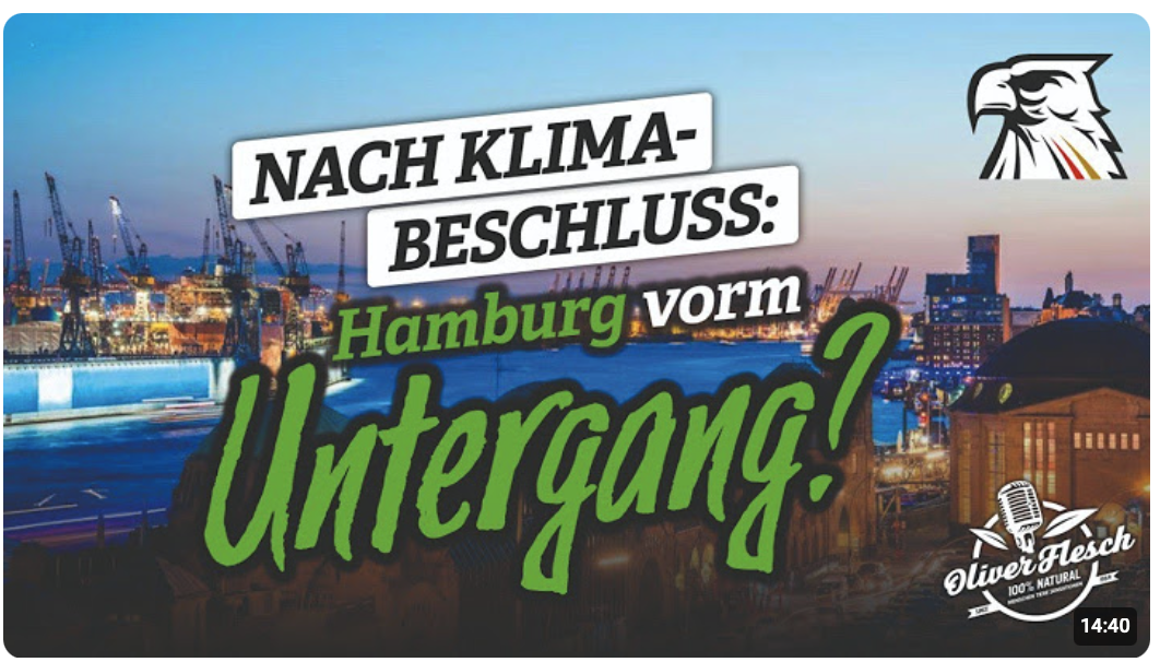 „Grüner Nero-Befehl“: Die Klima-Klatsche von Hamburg | Daniel Matissek („Ansage!“) im Gespräch