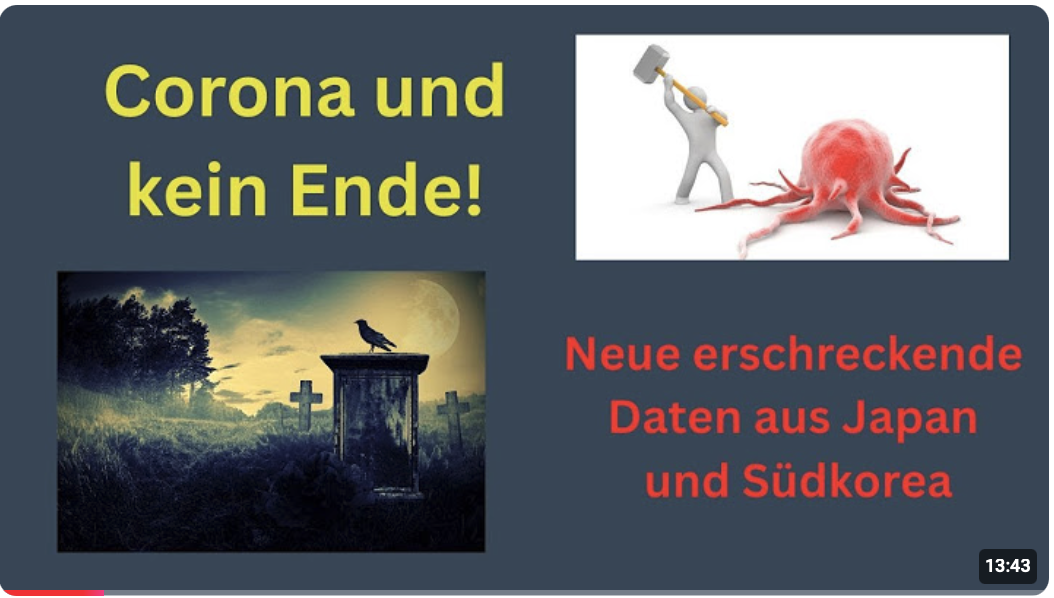 Corona und kein Ende! Neue erschreckende Daten aus Japan und Südkorea – Spaß mit Statistik 26