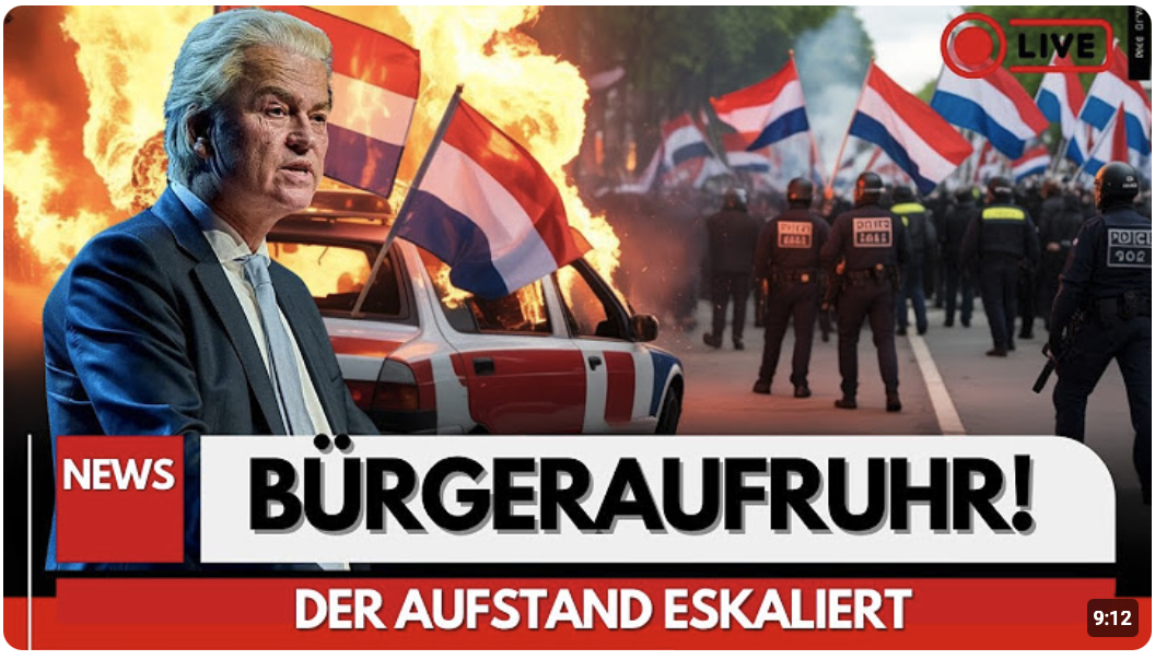 AUFSTAND BEGINNT! Niederlande Brechen mit EU!