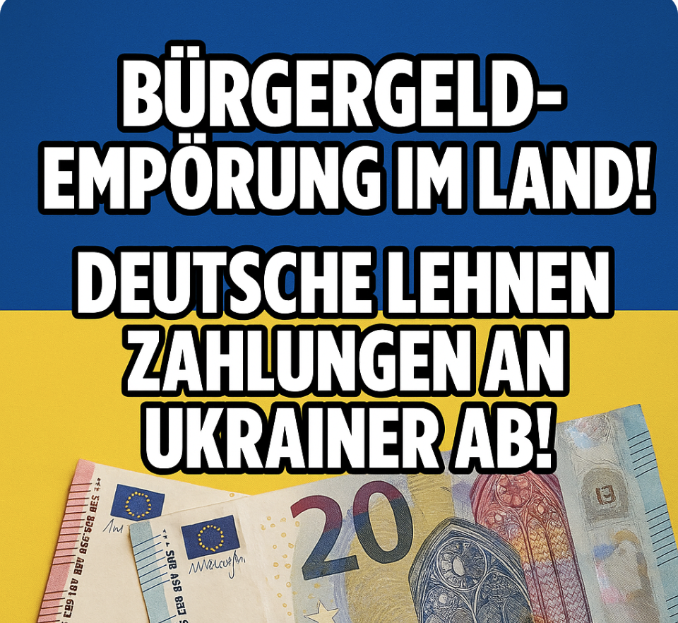 BÜRGERGELD-EMPÖRUNG IM LAND! – NEUE UMFRAGE ZEIGT: DEUTSCHE LEHNEN ZAHLUNGEN AN UKRAINER AB! – „WEHRFÄHIGE MÄNNER SOLLEN IN IHRE HEIMAT ZURÜCK!“