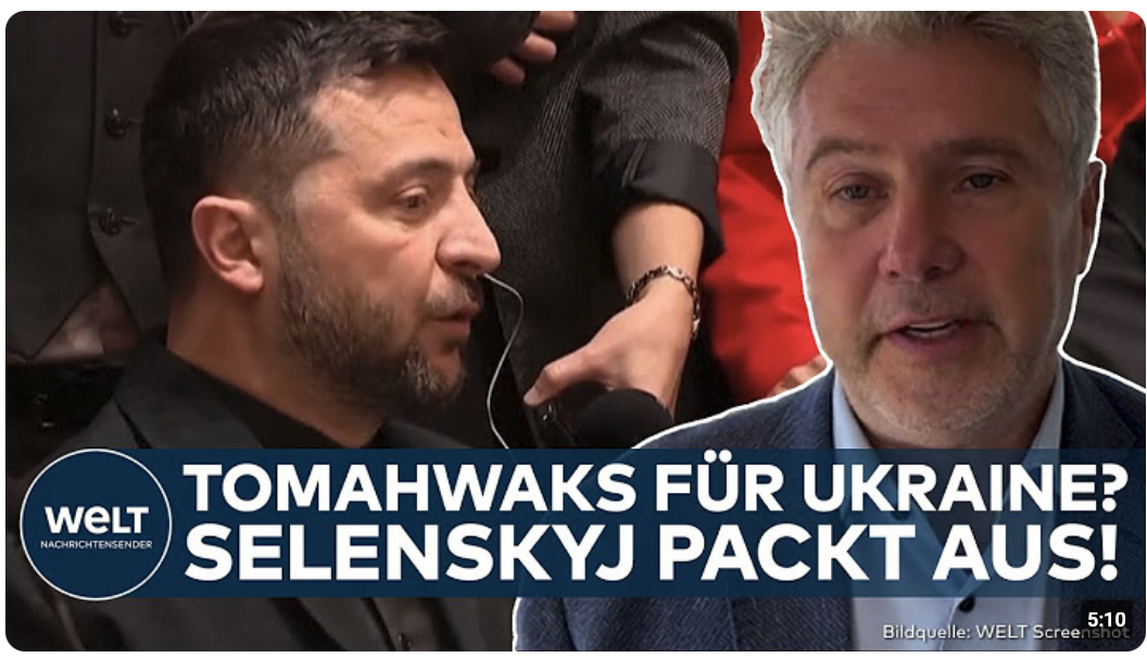 PUTINS KRIEG: Details von Selenskyj! Trump äußert sich zu Tomahawks für die Ukraine gegen Russland