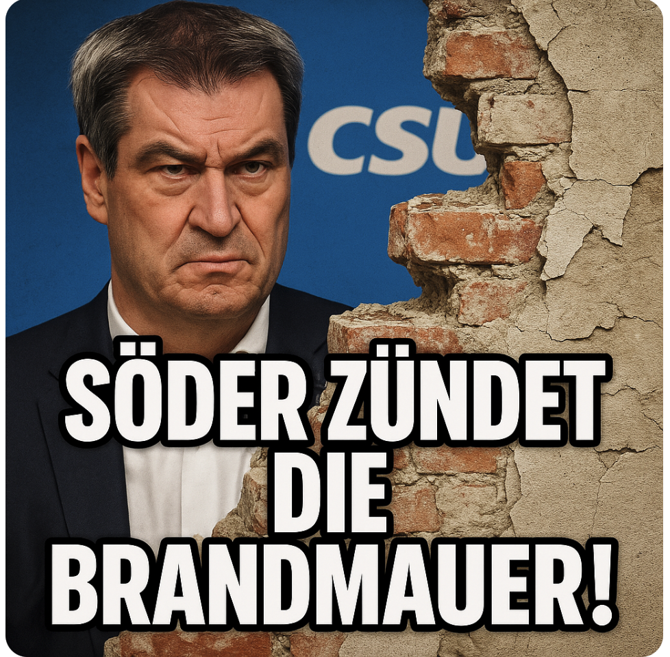 SÖDER SCHLÄGT WIEDER UM SICH! – CSU-CHEF BEZEICHNET AFD ALS „SYSTEMFEIND“ – BRANDMAUER ALS LETZTER SCHUTZWALL DER MACHT!