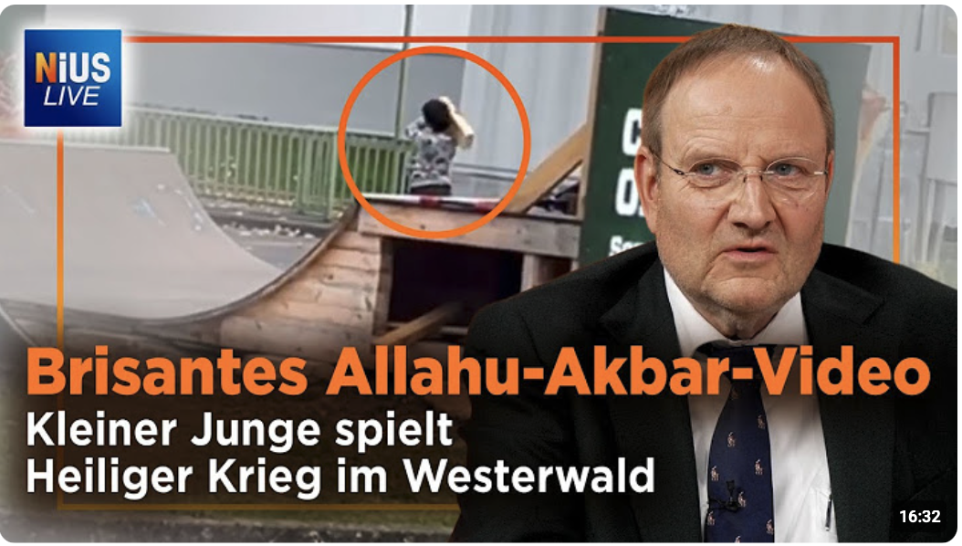 „Stadtbild“-Debatte: Kind ruft „Allahu Akbar“ auf dem Spielplatz |