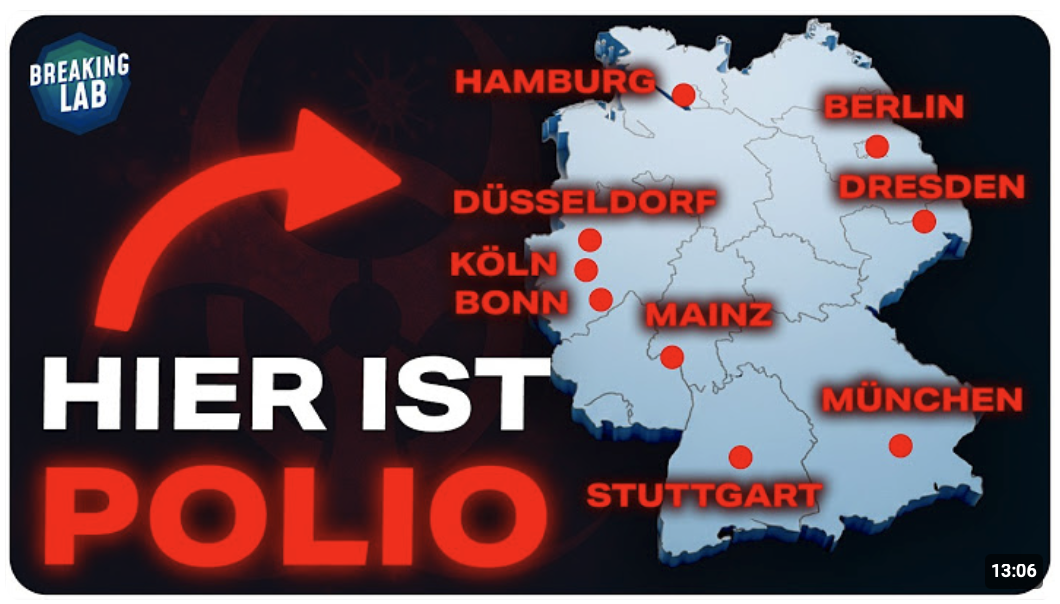 Polio im Abwasser: Das solltest du jetzt wissen!