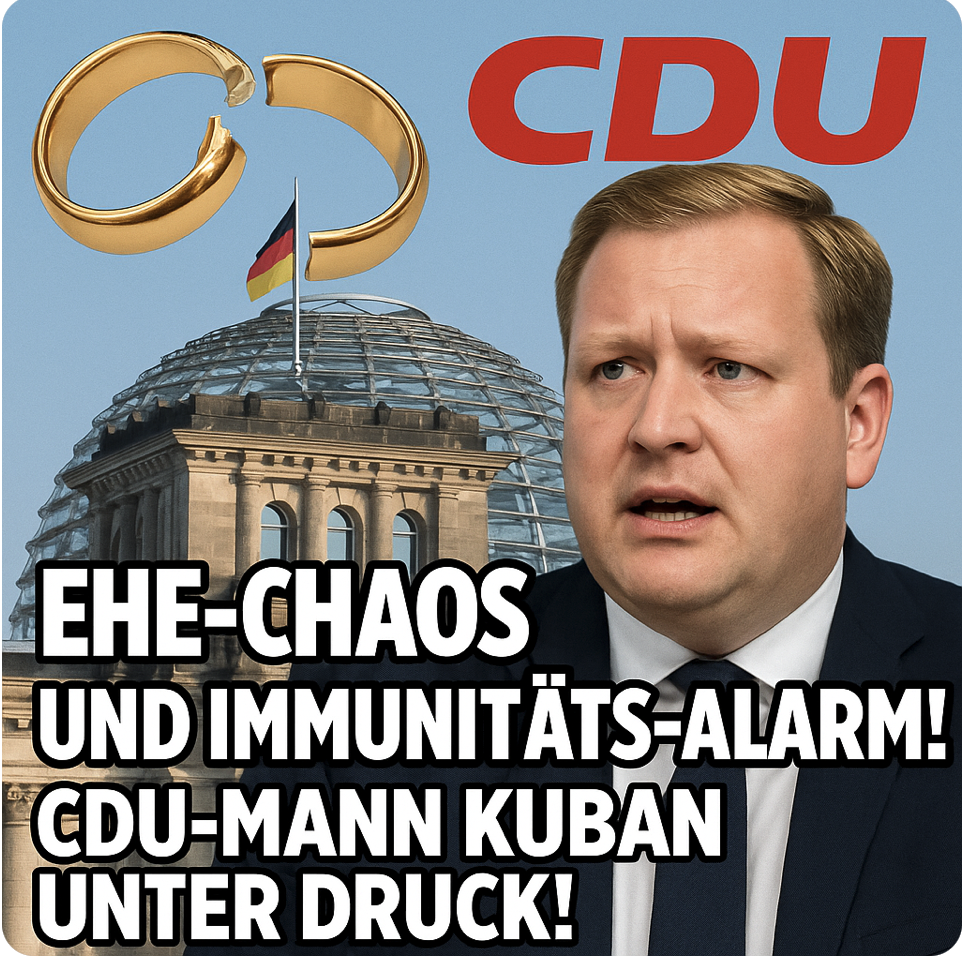 EHE-DRAMA UND POLIT-SKANDAL! – VERLIERT CDU-MANN KUBAN NACH TRENNUNG SEINE IMMUNITÄT? – VORWÜRFE NACH PRIVATEM ESKALATIONS-STREIT!