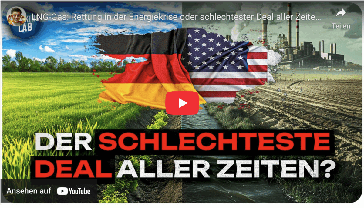 LNG-Gas: Rettung in der Energiekrise oder schlechtester Deal aller Zeiten?