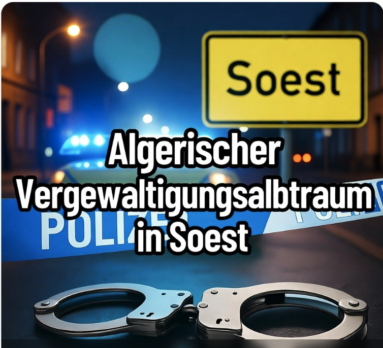 Algerischer Vergewaltigungsalbtraum in Soest:  Stundenlanger Horror für hilflose Frau!