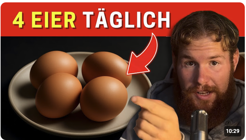 Unglaubliches Passiert wenn du jeden Tag 4 Eier isst – So geht es gesund (neue Studie)