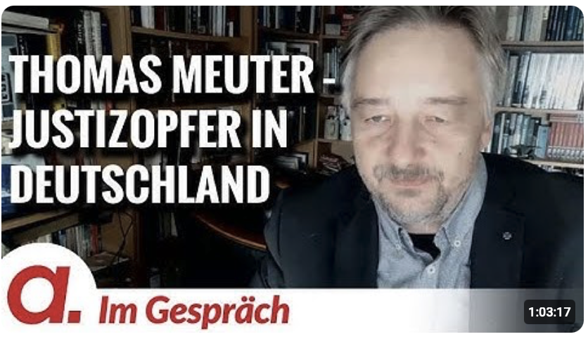 Im Gespräch: Thomas Meuter | Politische Justiz in Deutschland
