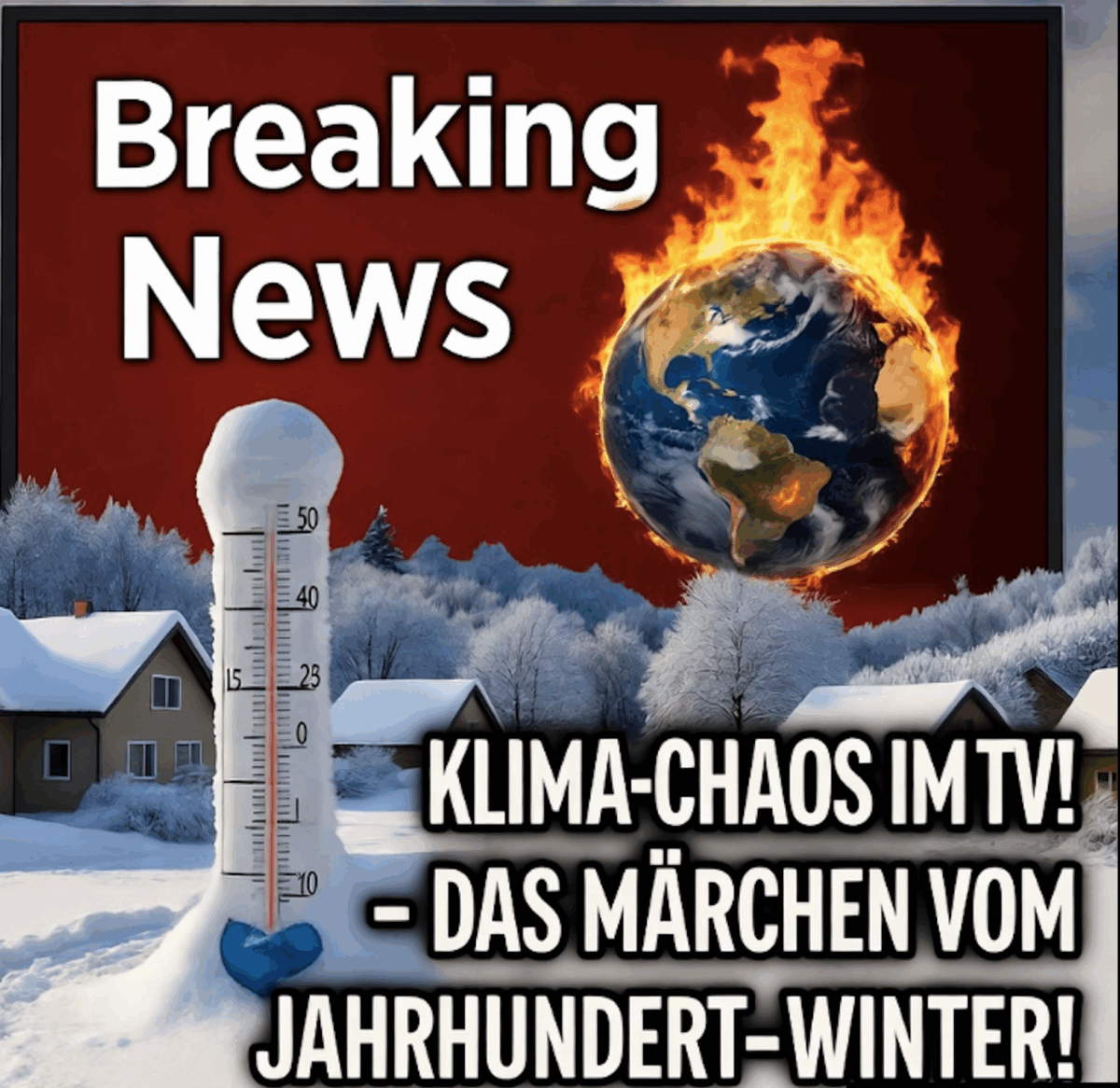„DAS KLIMA-MÄRCHEN IM FERNSEHEN! – WARUM UNS DER ‚JAHRHUNDERT-WINTER‘ ALS ANGST-SHOW VERKAUFT WIRD!“