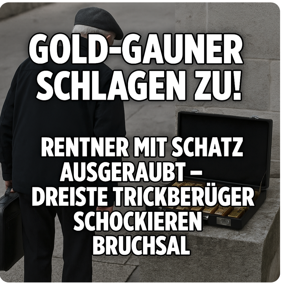 Gold-Gauner schlagen zu! Rentner mit Schatz ausgeraubt – dreiste Trickbetrüger schockieren Bruchsal