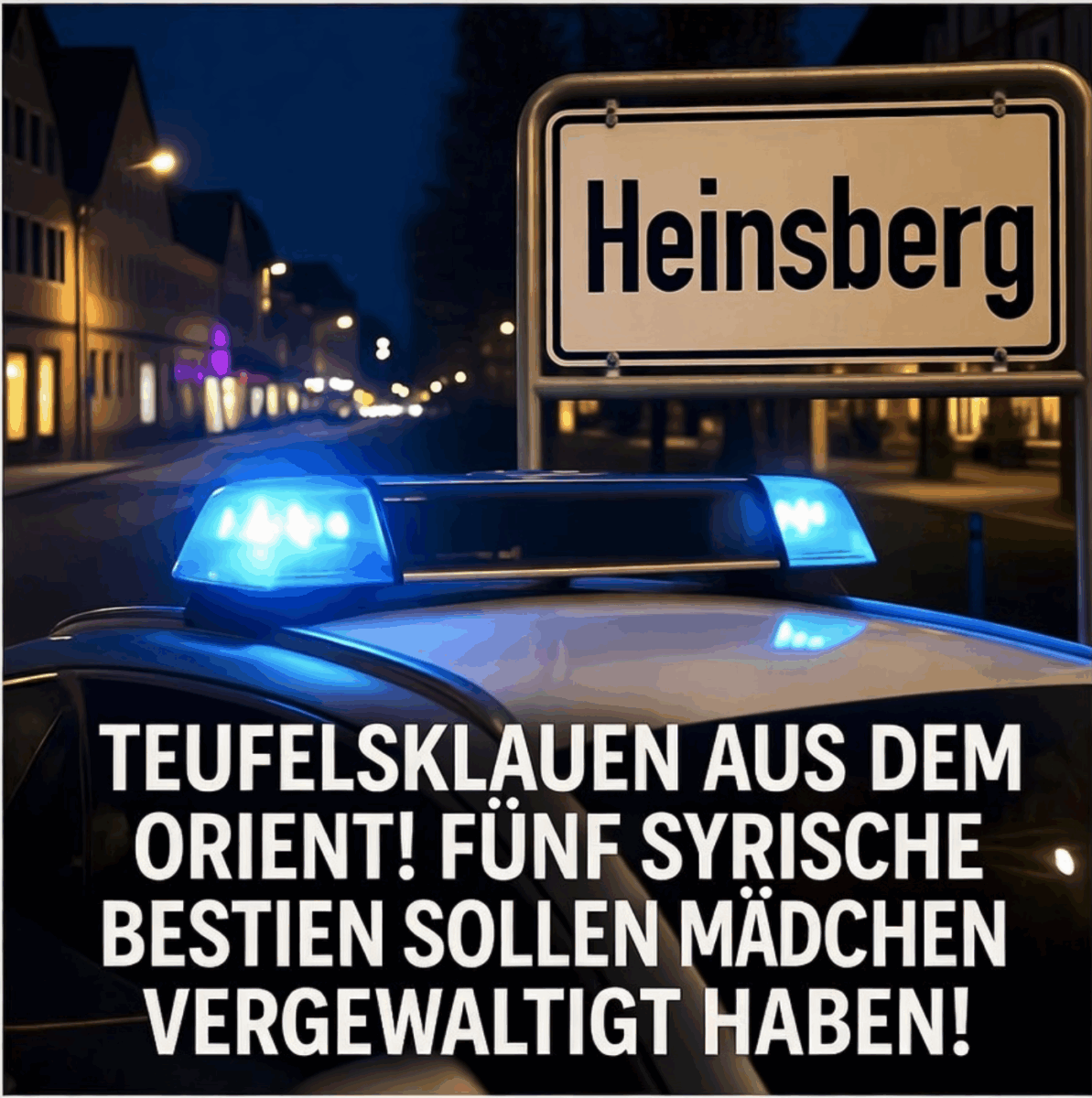 FÜNF SYRISCHE BESTIE SOLLEN UNSCHULDIGES 17-JÄHRIGES MÄDCHEN STUNDENLANG FOLTERN UND DEMÜTIGEN!