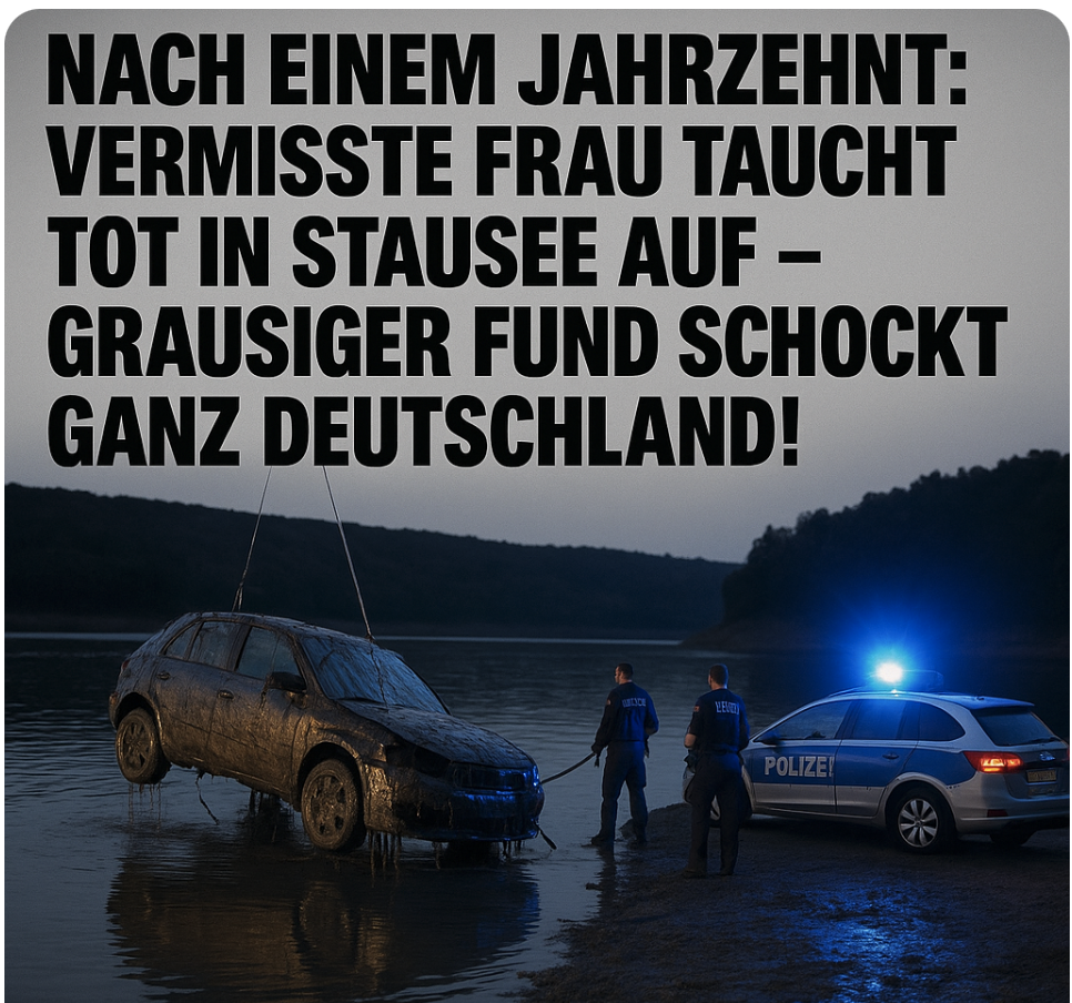 Nach einem Jahrzehnt: Vermisste Frau taucht tot in Stausee auf – grausiger Fund schockt ganz Deutschland!