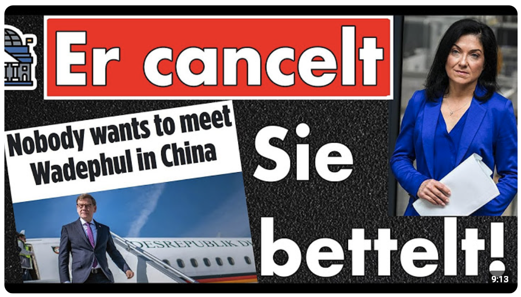Außenminister sagt China-Reise ab – Wirtschaftsministerin schreibt diplomatische Demarche!