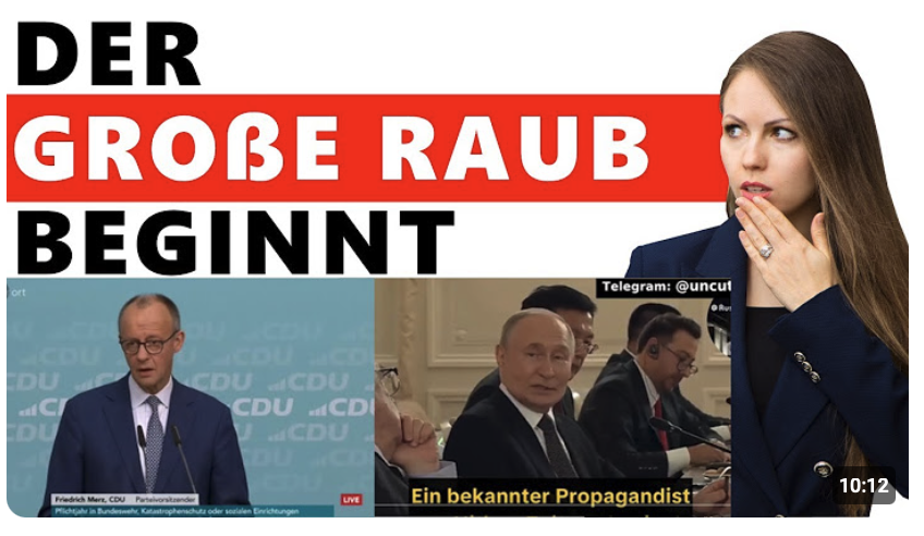 Halt dich fest: DAS ist der Plan von Merz und von der Leyen!