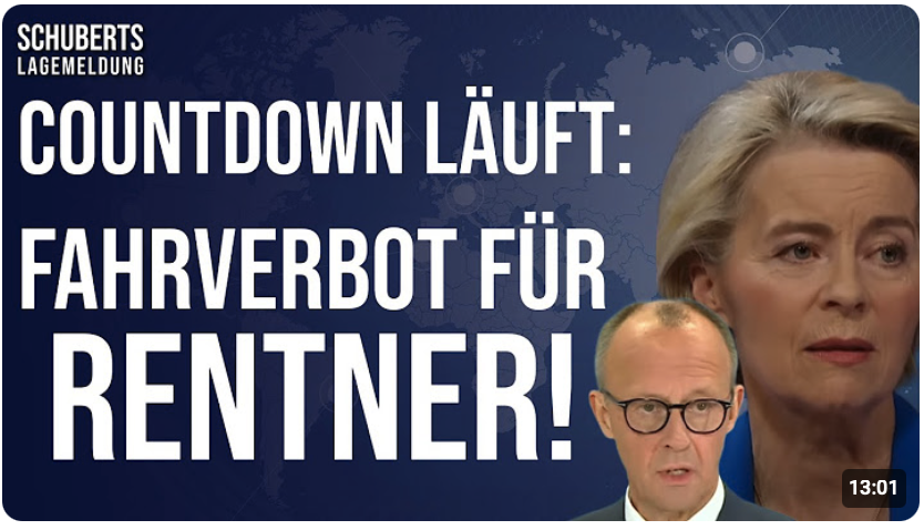 Schock-Pläne Reisen verboten  „drastische Freiheitsbeschränkungen drohen“ TÜV-Aus für Millionen-Pkws