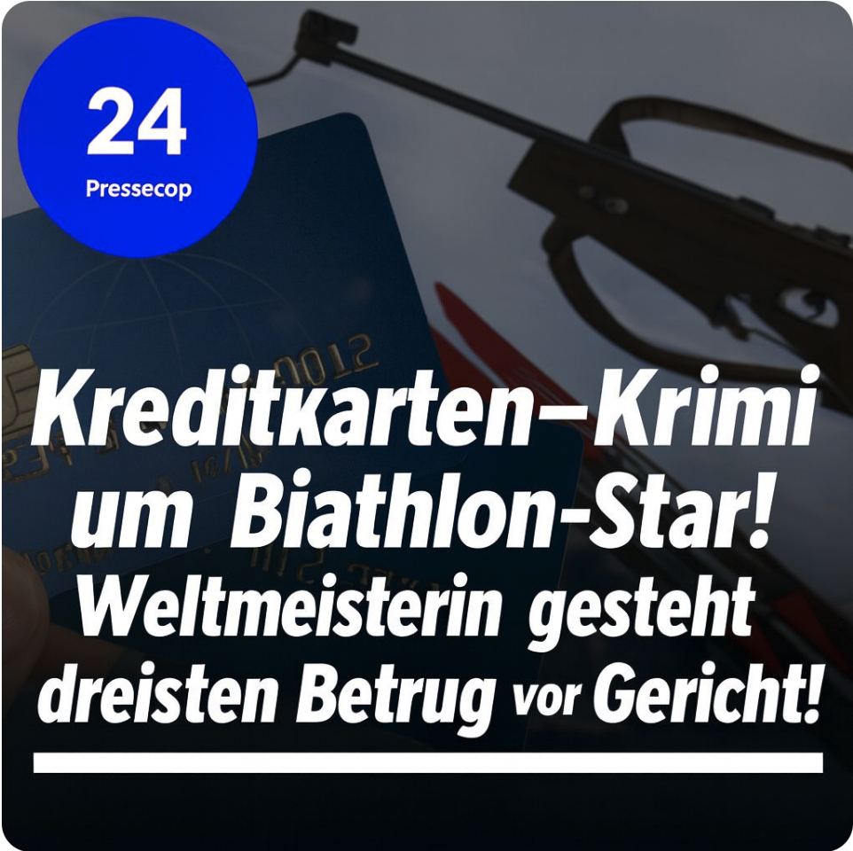 Kreditkarten-Krimi um Biathlon-Star! Weltmeisterin Julia Simon gesteht dreisten Betrug vor Gericht!