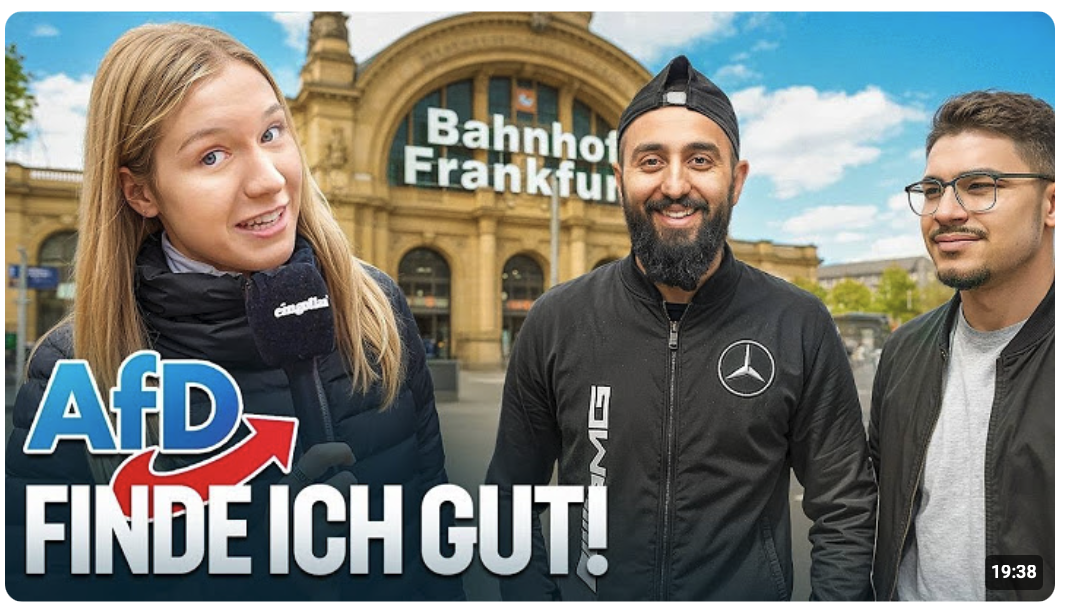 Ich habe Frankfurts Stadtbild auf die Probe gestellt!