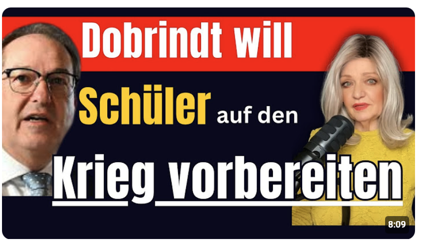 Dobrindt fordert neues Unterrichtsfach: Kriegsvorbereitung!!!