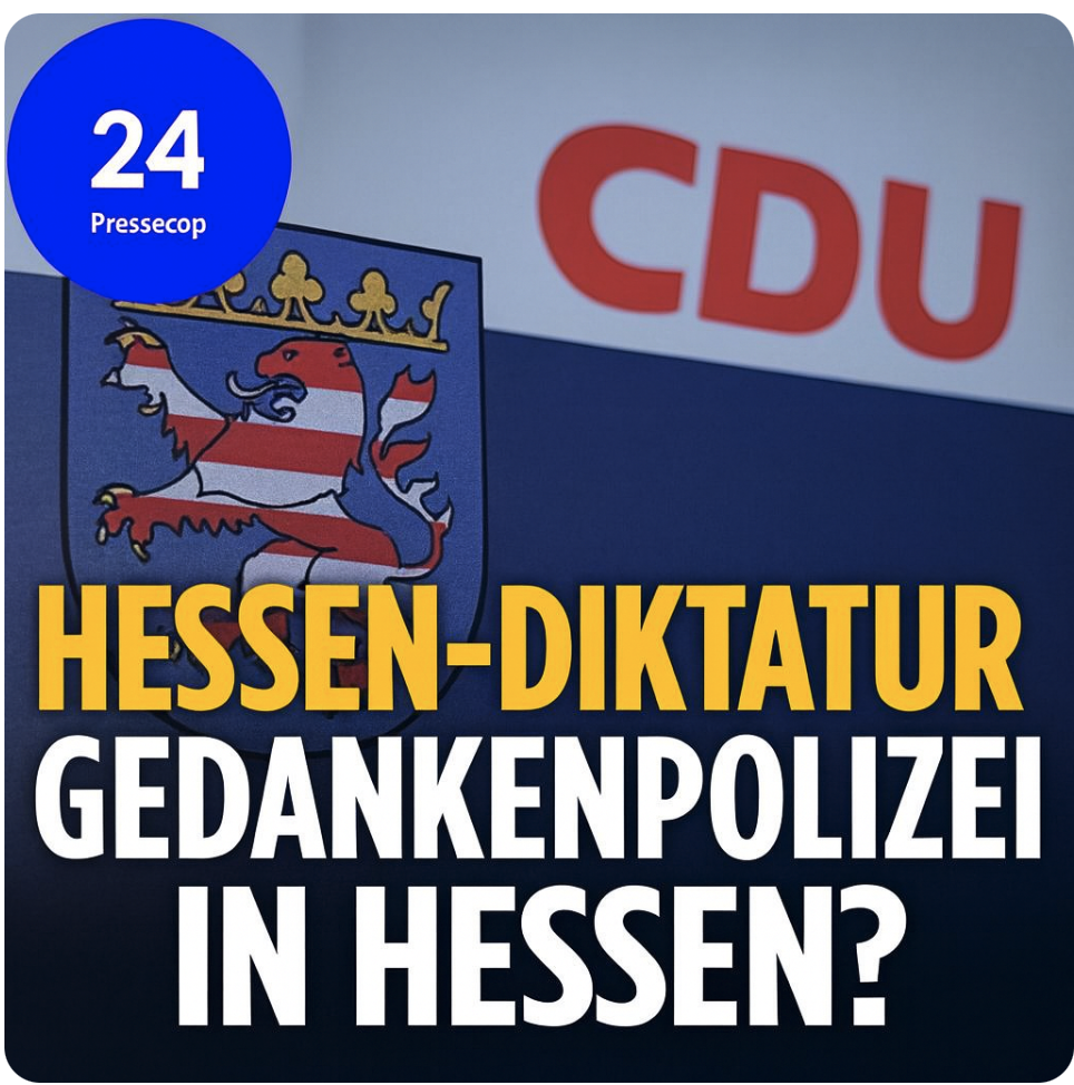 Hessen CDU-Minister will „ungefilterte Meinungen“ vom Verfassungsschutz überwachen lassen!